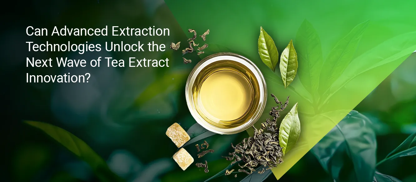 Can Advanced Extraction Technologies Unlock the Next Wave of Tea Extract Innovation? Can Advanced Extraction Technologies Unlock the Next Wave of Tea Extract Innovation?