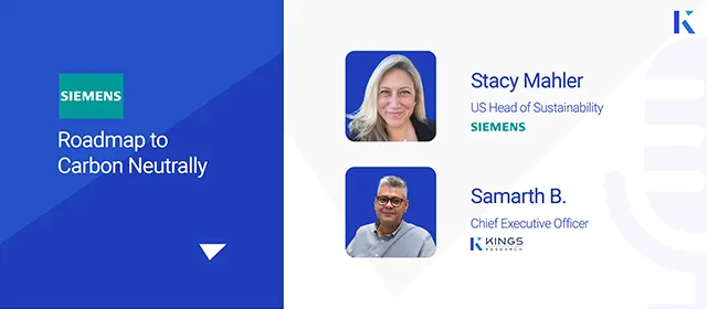 A Conversation with Stacy Mahler on Siemens' Vision for a Greener Future A Conversation with Stacy Mahler on Siemens' Vision for a Greener Future